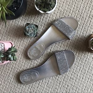Vince Camuto Bling Sparkle Slides